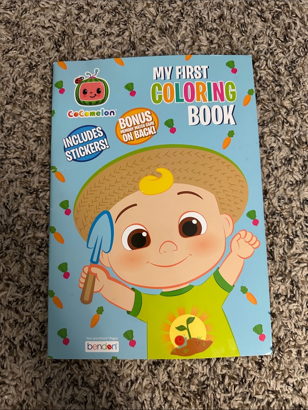 CoComelon My First Coloring Book - Blue